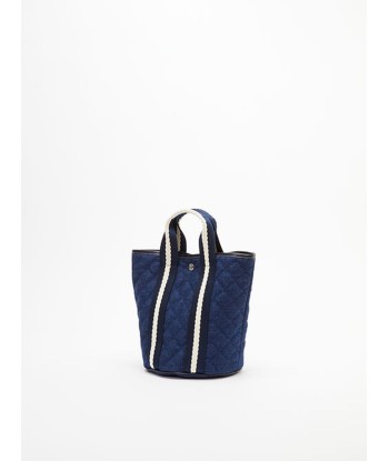 SAC SEAU CRUISE S QUILTED DENIM soldes