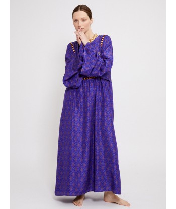 DEVA VIOLET SILK DRESS l'achat 