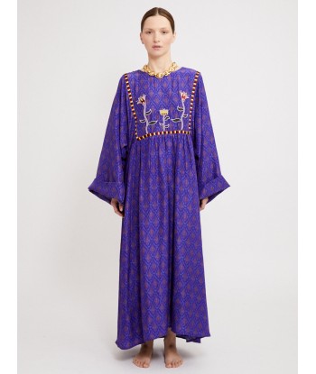 DEVA VIOLET SILK DRESS l'achat 