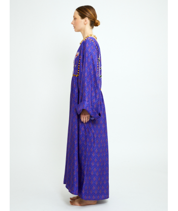 DEVA VIOLET SILK DRESS l'achat 