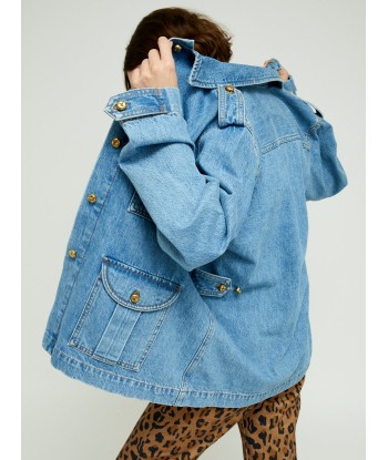 VESTE SAHARIANA EN DENIM NARIIDA MAYA soldes