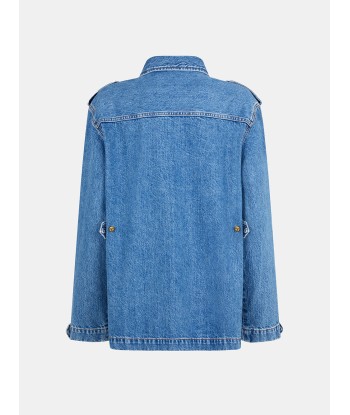 VESTE SAHARIANA EN DENIM NARIIDA MAYA soldes