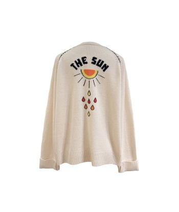 SUN OFF WHITE CASHMERE SWEATER Comparez et commandez 