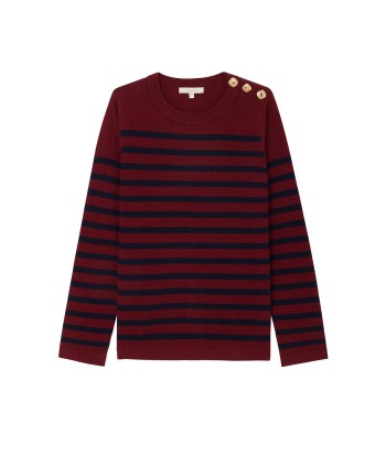 PULL THEO RAYE VELOURS & NAVY une grave pollution 