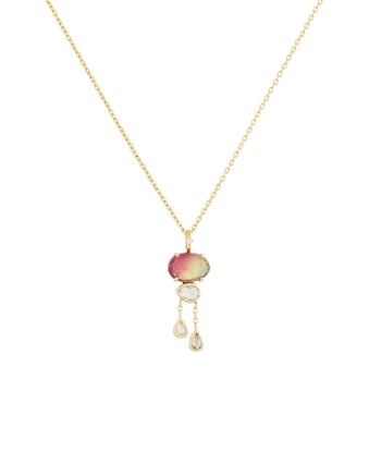 COLLIER CLOUD TOURMALINE ET DIAMANTS En savoir plus