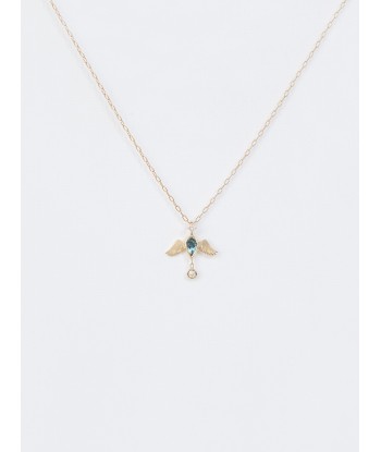 COLLIER ANGE TOURMALINE & DIAMANTS basket pas cher